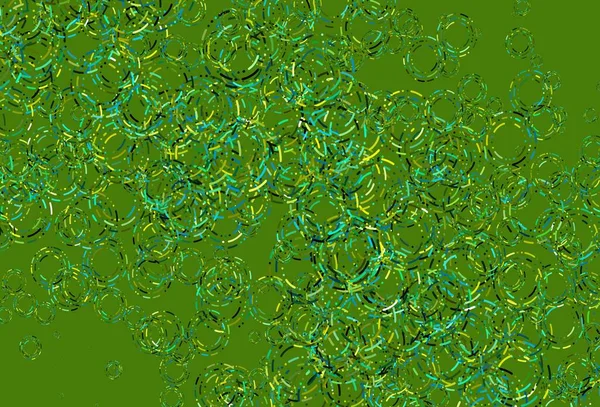 Світло Зелене Жовте Векторне Покриття Плямами Блискуча Абстрактна Ілюстрація Розмитими — стоковий вектор