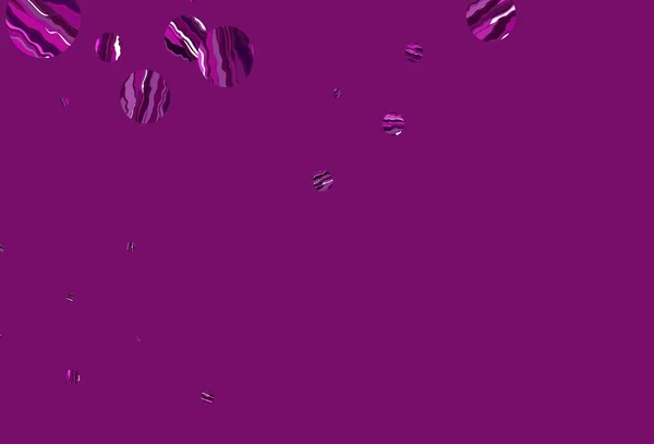 Φως Ροζ Διανυσματική Διάταξη Σχήματα Κύκλο Θολή Φυσαλίδες Αφηρημένο Φόντο — Διανυσματικό Αρχείο