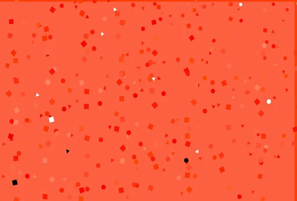 Light Red Διανυσματική Διάταξη Κύκλους Γραμμές Ορθογώνια Κύκλοι Γραμμές Ρόμβος — Διανυσματικό Αρχείο
