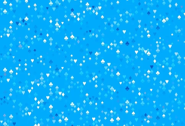 Agencement Vectoriel Bleu Clair Avec Des Éléments Cartes Croquis Abstrait — Image vectorielle