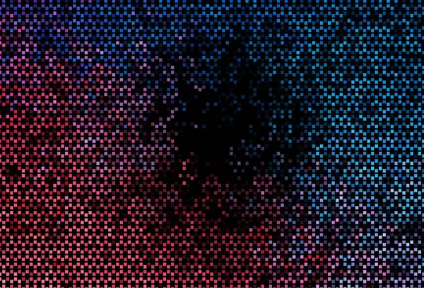 ダークブルー 長方形 正方形の赤いベクトルレイアウト 長方形や正方形と美しいイラスト Cmの模様 — ストックベクタ