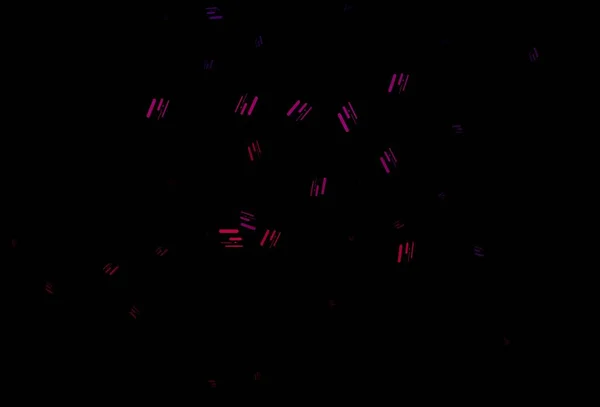 Темно Рожевий Векторний Візерунок Вузькими Лініями Розмитий Декоративний Дизайн Простому — стоковий вектор