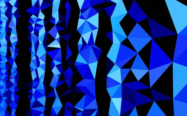 Açık BLUE vektör çokgen arkaplan.