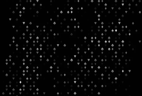 Chute Neige Sur Fond Noir — Image vectorielle