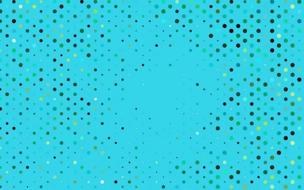 球状の薄緑黄色のベクトルパターン — ストックベクタ