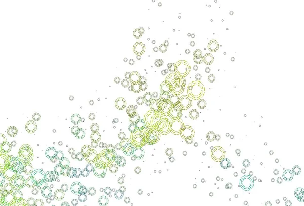 Abstract Vector Achtergrond Digitaal Behang Met Bubbels — Stockvector