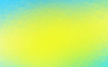 Çokgen desenli soyut geometrik renkli vektör çizimi.