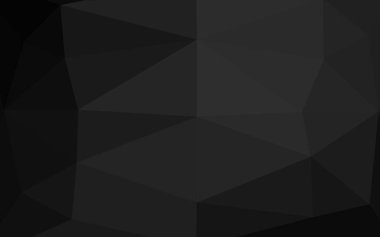 Çokgen desenli soyut geometrik renkli vektör çizimi.