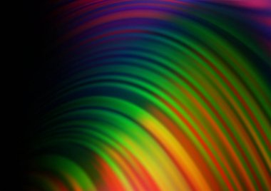 Soyut çizgilerle renkli vektör arkaplanı. Bulanık çizgi deseni 