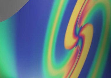 Parlak ton renklerinde bulanık kıvrımlar, eğimli belirsiz soyut çizimler. İşiniz için yepyeni bir tasarım. 