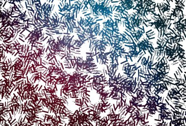 Dar çizgileri olan koyu pembe, mavi vektör deseni. Dar çizgileri olan parlak renkli çizimler. Reklamlar, posterler, afişler için desen.