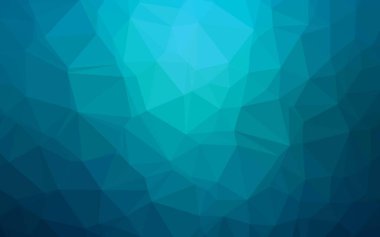 Çokgen desenli soyut geometrik renkli vektör çizimi.