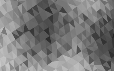 Üçgen desenli soyut geometrik renkli vektör çizimi