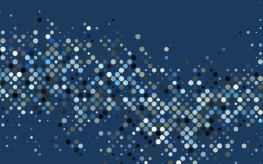 Kabarcıklı hafif BLUE vektör arkaplanı.