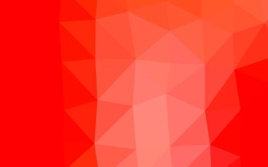 Açık Kırmızı vektör çokgen arkaplan.