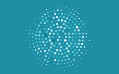 Altıgen tarzda soyut vektör şablonu. Renkli altıgenli basit bir arkaplan. Web sitesi afişi ve afişi için yeni tasarım.