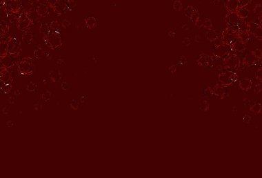 Noktalı açık kırmızı vektör arkaplanı. Bulanık yağmur damlaları olan soyut bir çizim. Posterler, afişler için tasarım.