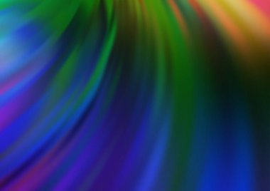 Soyut çizgilerle renkli vektör arkaplanı. Bulanık çizgi deseni 