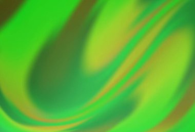 Açık yeşil vektör soyut parlak dokuyu bulanıklaştırdı. Görüntü stili ve gradyanı olan yeni renkli çizimler. Web siteniz için bulanık tasarım.