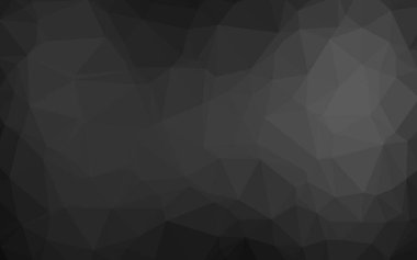 Çokgen desenli soyut geometrik renkli vektör çizimi.