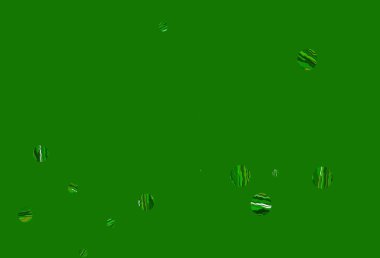 Açık yeşil, küreli sarı vektör deseni. Parlak renkli soyut çemberlerin olduğu bir resim. İş reklamları için tasarım.