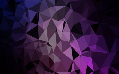 Koyu Mor, Pembe vektör düşük polimerli doku.