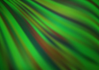 Lav şekilli açık yeşil vektör deseni.