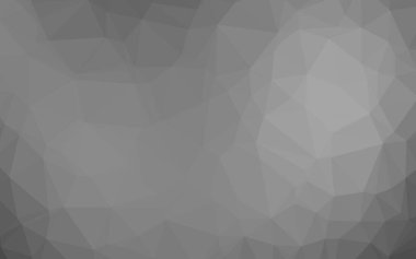 Çokgen desenli soyut geometrik renkli vektör çizimi.