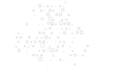 Alfabe harfleri. vektör illüstrasyonu