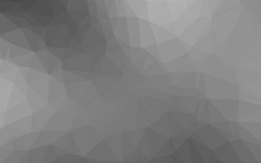 Çokgen desenli soyut geometrik renkli vektör çizimi.