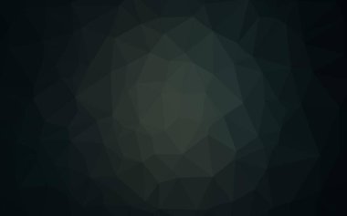 Çokgen desenli soyut geometrik renkli vektör çizimi.