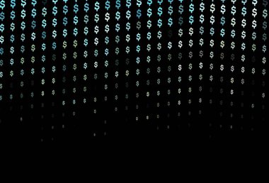 soyut vektör illüstrasyonu, dolar işaretli dijital duvar kağıdı