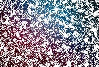 Koyu renkli, düz çizgileri olan gökkuşağı vektör düzeni. Sopalı modern geometrik soyut çizim. İş broşürleri, broşürler için desen.