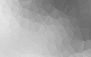 Çokgen desenli soyut geometrik renkli vektör çizimi.