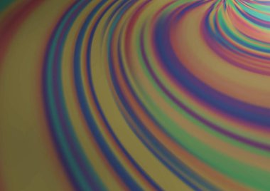 Parlak ton renklerinde bulanık kıvrımlar, eğimli belirsiz soyut çizimler. İşiniz için yepyeni bir tasarım. 