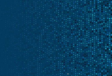 Disklerle koyu mavi vektör dokusu. Bulanık dekoratif tasarım baloncuklu soyut tarzda. Güzel web siteleri için desen.