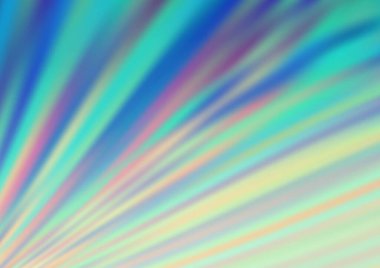 Açık Mavi, Yeşil vektör bokeh ve renkli desen.