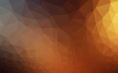 Çokgen desenli soyut geometrik renkli vektör çizimi.