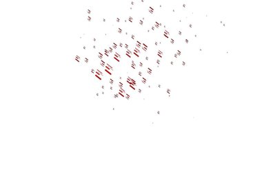 Düz çizgileri olan açık kırmızı vektör arkaplan. Renkli çubuklarla gösterişli soyut çizimler. Reklamınız, posteriniz, afişiniz için en iyi tasarım.