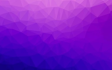 Açık Mor vektör çokgen arkaplan.