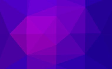 Çokgen desenli soyut geometrik renkli vektör çizimi.