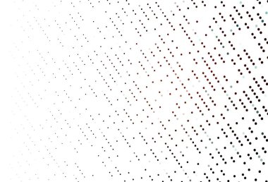 Dairesel şekilli açık kırmızı vektör düzeni. Doğa tarzında bulanık halkaları olan güzel renkli çizimler. Güzel web siteleri için desen.