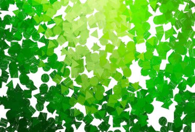 Koyu kırmızı arka plan, üçgenler, daireler ve küplerle. Daireler, çizgiler, rengarenk eşkenar dörtgenler. Reklamınız, posteriniz, afişiniz için en iyi tasarım.