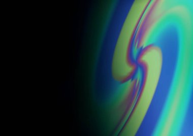 Bükülmüş çizgilerle soyut vektör arkaplanı. Alnında çizgiler olan bir resim. İş broşürleri, broşürler için desen. 