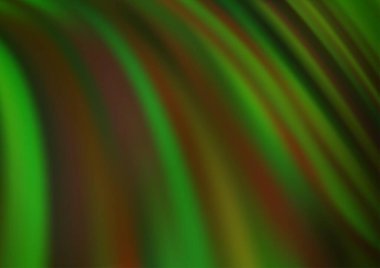 Lav şekilli açık yeşil vektör deseni.