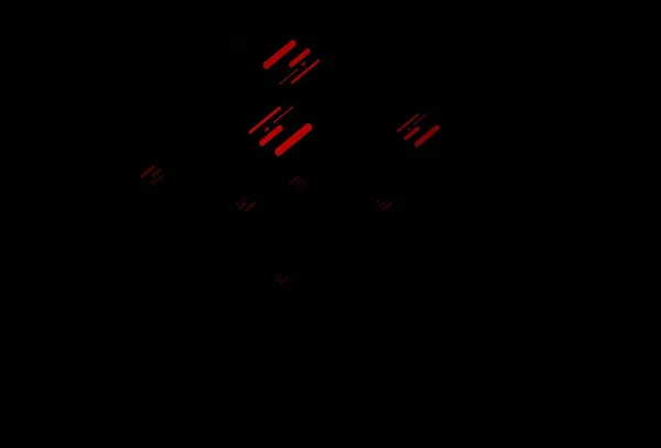 Ciemnoczerwone Tło Wektora Prostymi Liniami Blask Abstrakcyjnej Ilustracji Kolorowymi Kijami — Wektor stockowy