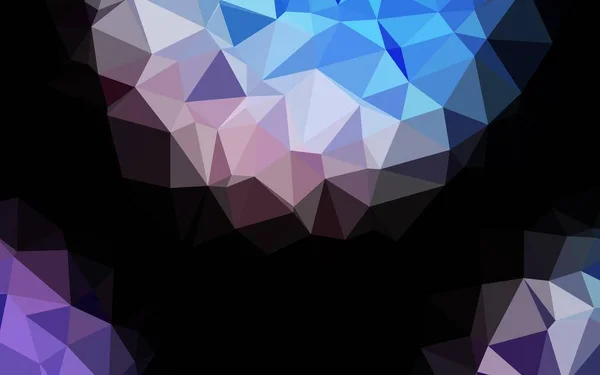 Abstract Geometrische Kleurrijke Vector Illustratie Met Driehoekig Patroon — Stockvector