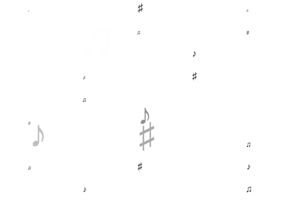 Αφηρημένο Διανυσματικό Υπόβαθρο Μουσικά Σύμβολα Διακοσμητικό Σχέδιο Αφηρημένο Στυλ Μουσικά — Διανυσματικό Αρχείο