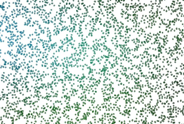 ライトブルー円の緑のベクトルテンプレート カラフルな抽象的なサークルを輝くのセットでイラスト チラシのパターン — ストックベクタ