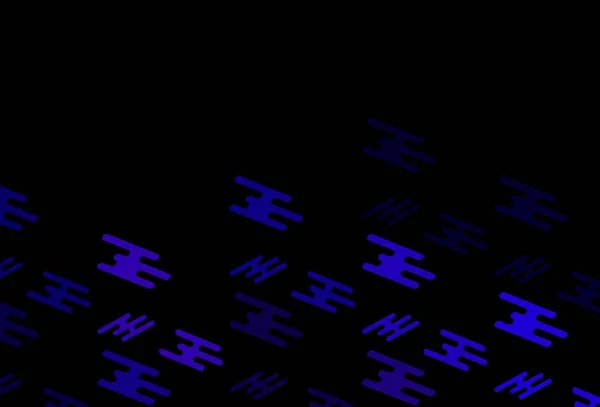 Темно Фиолетовый Векторный Рисунок Узкими Линиями Размытый Декоративный Дизайн Простом — стоковый вектор